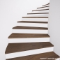 Preview: Parkett Treppen Profil U home aus Art.Nr.: 100030 Eiche geräuchert handgehobelt geölt