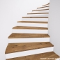 Preview: Parkett Treppen Profil U home aus Art.Nr.: 100070 Eiche geräuchert Bandsägeschnitt geölt