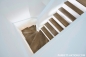 Preview: Parkett Treppen Profil U home aus Art.Nr.: 100180 Eiche geräuchert stark gebürstet invisible geölt