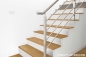 Preview: Parkett Treppen Profil U home aus Art.Nr.: 110001 Eiche Natur geölt