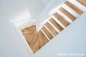 Preview: Parkett Treppen Profil U home aus Art.Nr.: 130101 Eiche astfrei geölt
