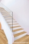Preview: Parkett Treppen Profil U home aus Art.Nr.: 130205 Eiche astig markant geölt