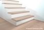 Preview: Parkett Treppen Profil U home aus Art.Nr.: 131102 Eiche Natur weiss geölt