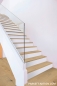 Preview: Parkett Treppen Profil U home aus Art.Nr.: 131250 Eiche Country Rohholz Optik geölt