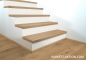Preview: Parkett Treppen Profil U home aus Art.Nr.: 131303 Eiche cross country leicht weiss geölt