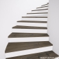 Preview: Parkett Treppen Profil U home aus Art.Nr.: 141600 Klick Parkett Ahorn Silvermine geölt