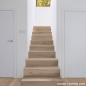 Preview: Parkett Treppen Profil L modern aus Art.Nr.: 100150 Eiche geräuchert weiss geölt