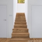 Preview: Parkett Treppen Profil L modern aus Art.Nr.: 100200 Eiche handgehobelt geölt
