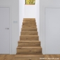 Preview: Parkett Treppen Profil L modern aus Art.Nr.: 110112 Großformat Dielen Eiche rustikal geölt