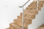 Preview: Parkett Treppen Profil L modern aus Art.Nr.: 130515 Eiche country robust natur geölt