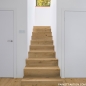 Preview: Parkett Treppen Profil L modern aus Art.Nr.: 130521 Landhausdiele Eiche wildwuchs gebürstet geölt