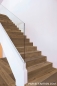 Preview: Parkett Treppen Profil L modern aus Art.Nr.: 160200 Eiche rustikal geräuchert geölt