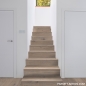 Preview: Parkett Treppen Profil L modern aus Art.Nr.: 160600 Eiche rustikal geräuchert weiss geölt