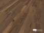 Preview: Landhausdiele Eiche Altholzdesign lehmbraun geräuchert geölt mit Schwalbenschwanzdübel