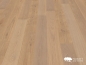 Preview: Fußbodenheizung Parkett Eiche astig markant kaschmir weiss matt lackiert