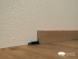 Preview: Sockelleisten Eiche Cube 40 furniert rustikal matt lackiert