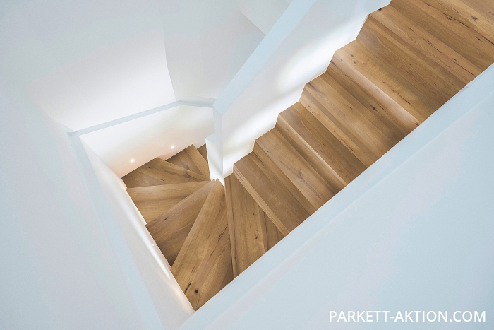Parkett Treppen Profil L modern aus Art.Nr.: 130500 Eiche rustikal geölt